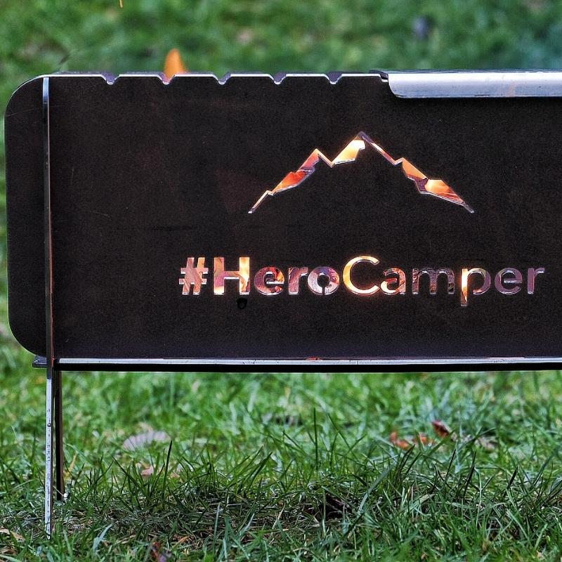 #HeroCamper bålfad med rist (7)