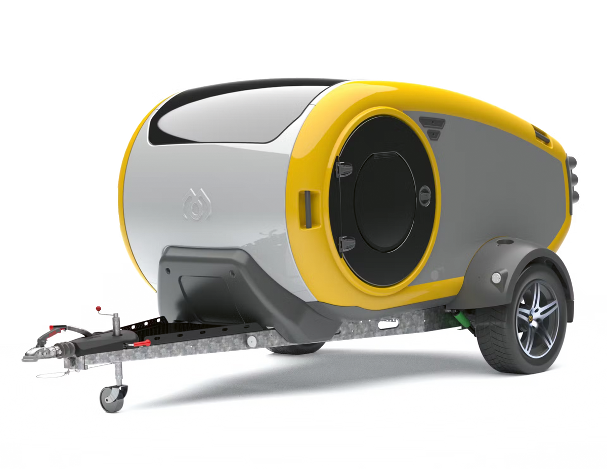 Mink camper in yellow