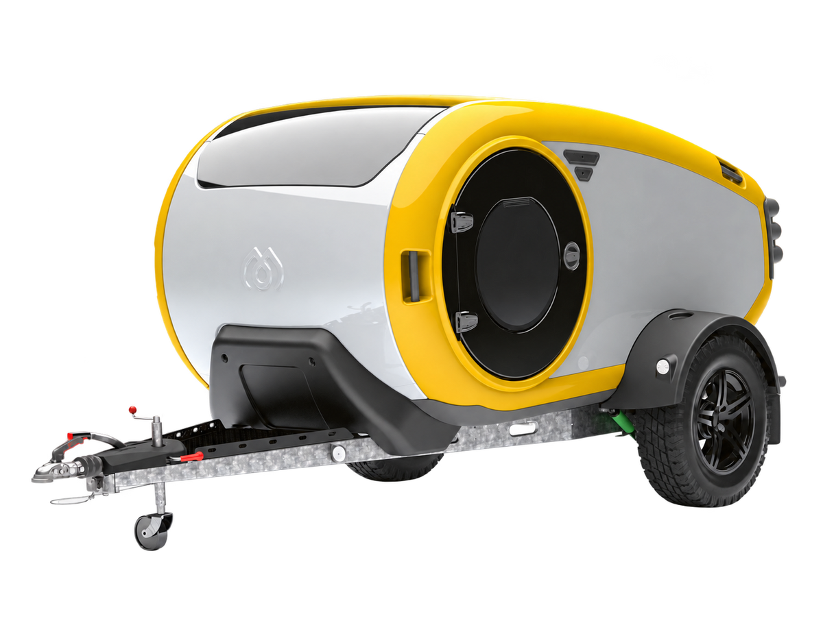 Mink camper in yellow