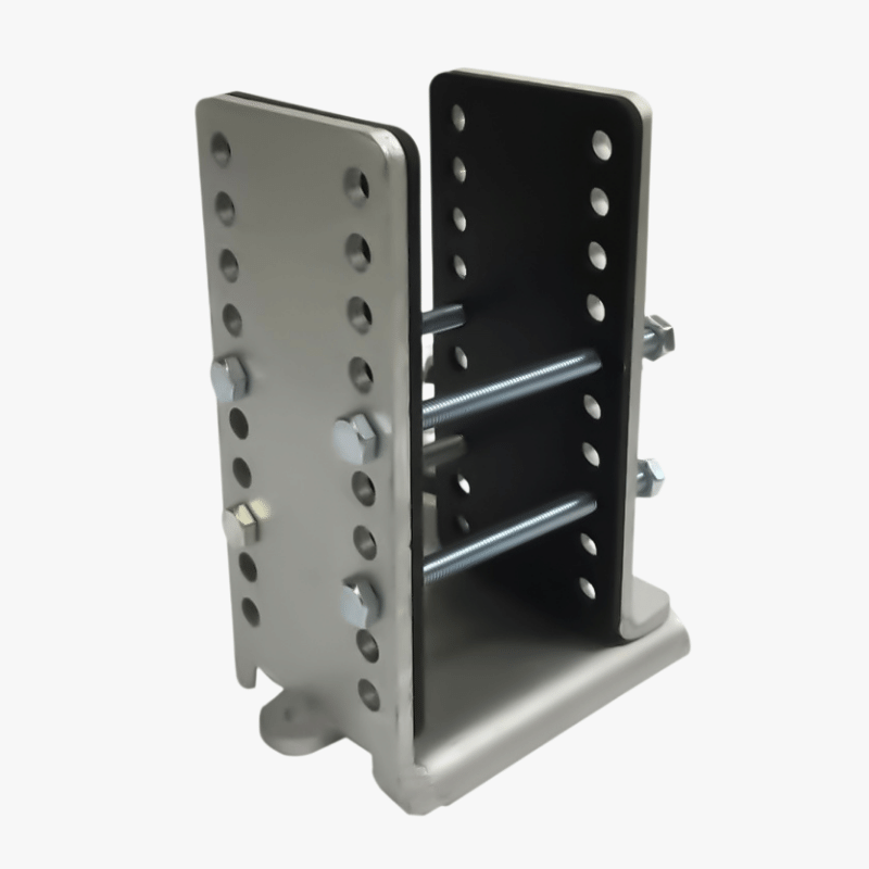 Universal Closed Frame Bracket for Robot Trolley